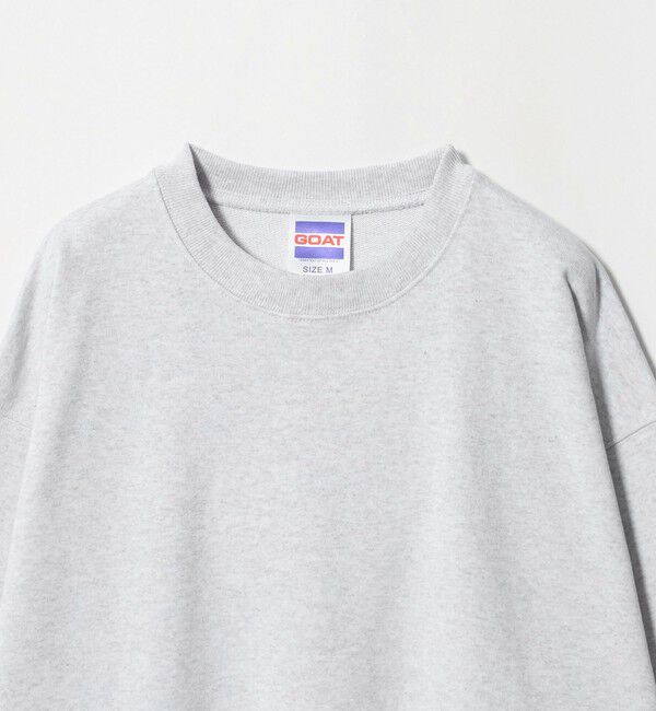 UNITED ARROWS green label relaxing「【WEB限定】＜GOAT＞ボックス クルーネック スウェット 15.5オンス」|スウェット・ジャージ|