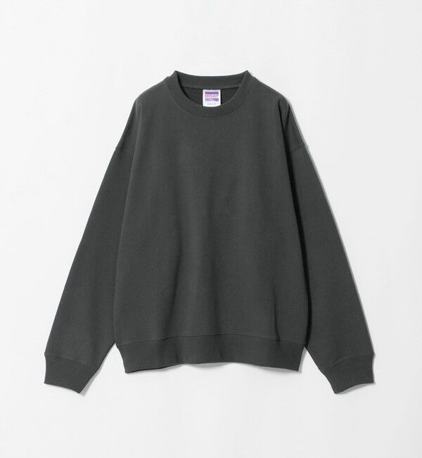 UNITED ARROWS green label relaxing「【WEB限定】＜GOAT＞ボックス クルーネック スウェット 15.5オンス」|スウェット・ジャージ|DK.GRAY