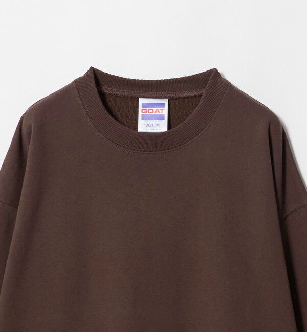 UNITED ARROWS green label relaxing「【WEB限定】＜GOAT＞ボックス クルーネック スウェット 15.5オンス」|スウェット・ジャージ|