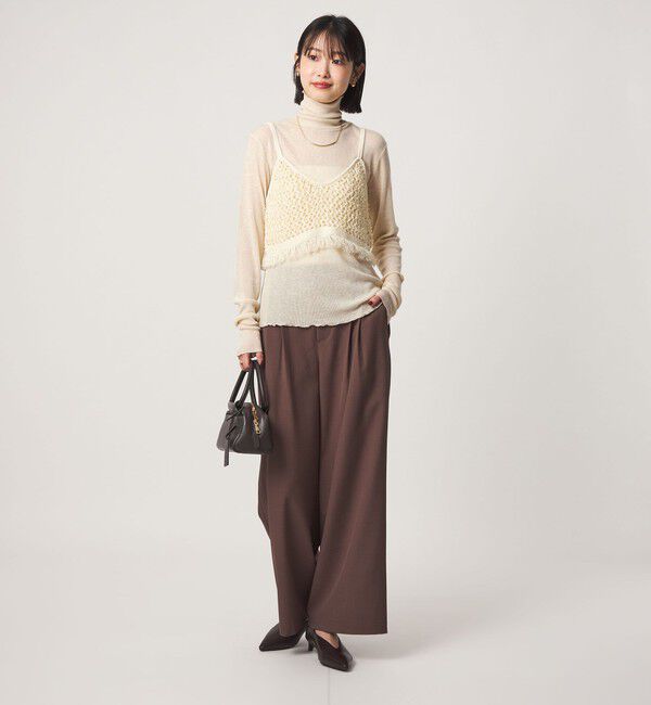 UNITED ARROWS green label relaxing「［size SHORTあり］テレコ タートルネック プルオーバー」|Tシャツ・カットソー|