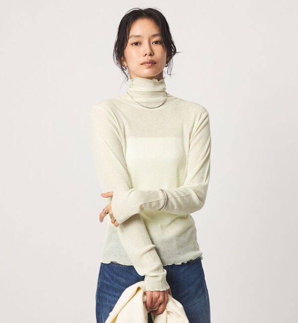 UNITED ARROWS green label relaxing「［size SHORTあり］テレコ タートルネック プルオーバー」|Tシャツ・カットソー|