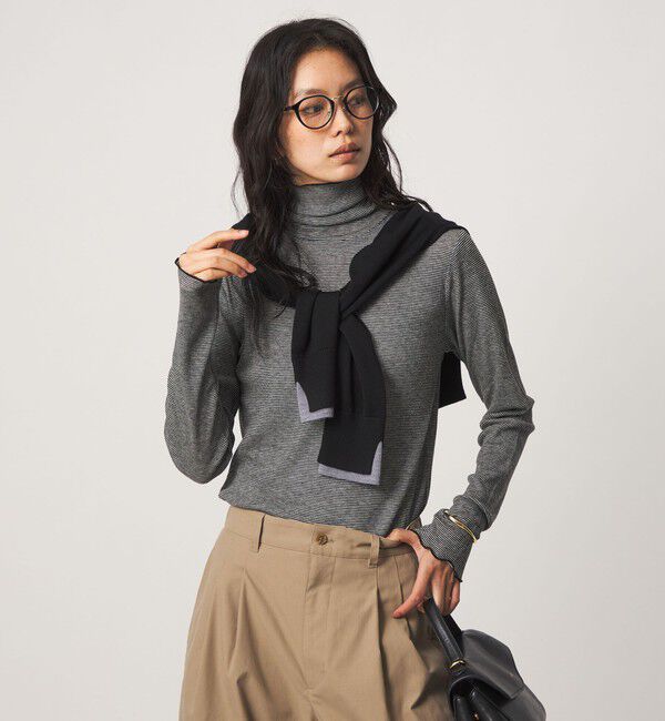 UNITED ARROWS green label relaxing「［size SHORTあり］テレコ タートルネック プルオーバー」|Tシャツ・カットソー|その他1