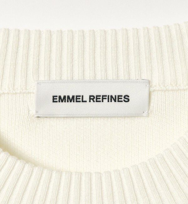 EMMEL REFINES「＜EMMEL REFINES＞EM HW スカシアミ ミニニット ワンピース」|ワンピース|