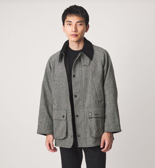 UNITED ARROWS green label relaxing「【別注】＜Barbour＞GLR ホームスパン ビデイル ジャケット」|ブルゾン・スタジャン|