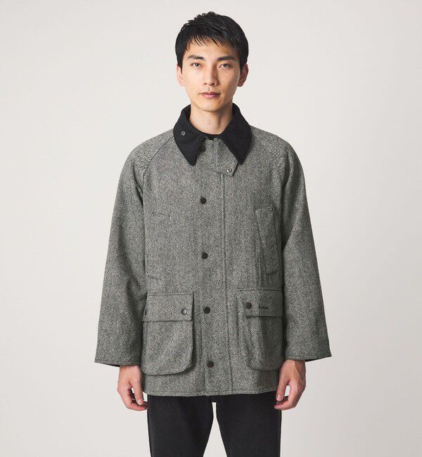 UNITED ARROWS green label relaxing「【別注】＜Barbour＞GLR ホームスパン ビデイル ジャケット」|ブルゾン・スタジャン|