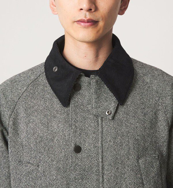 UNITED ARROWS green label relaxing「【別注】＜Barbour＞GLR ホームスパン ビデイル ジャケット」|ブルゾン・スタジャン|