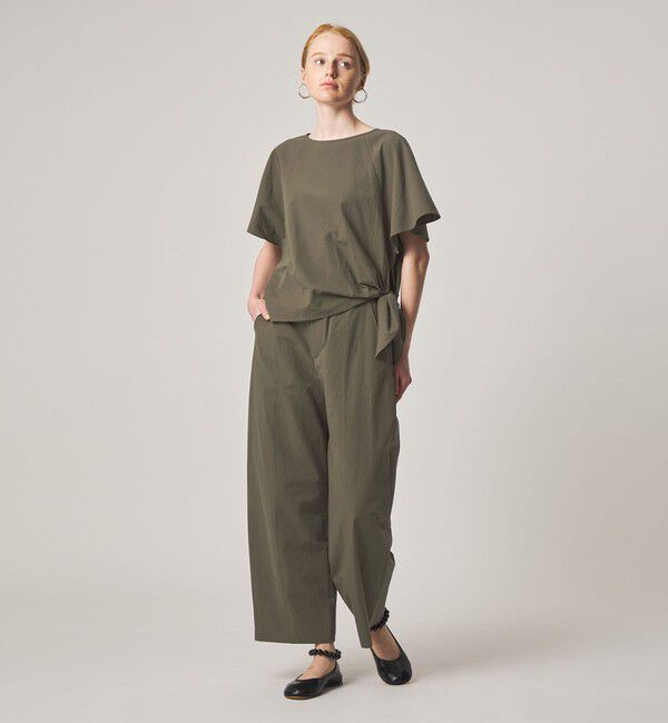 STEVEN ALAN「＜Steven Alan＞コットン タイ ブラウス」|シャツ・ブラウス|