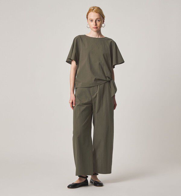 STEVEN ALAN「＜Steven Alan＞コットン タイ ブラウス」|シャツ・ブラウス|