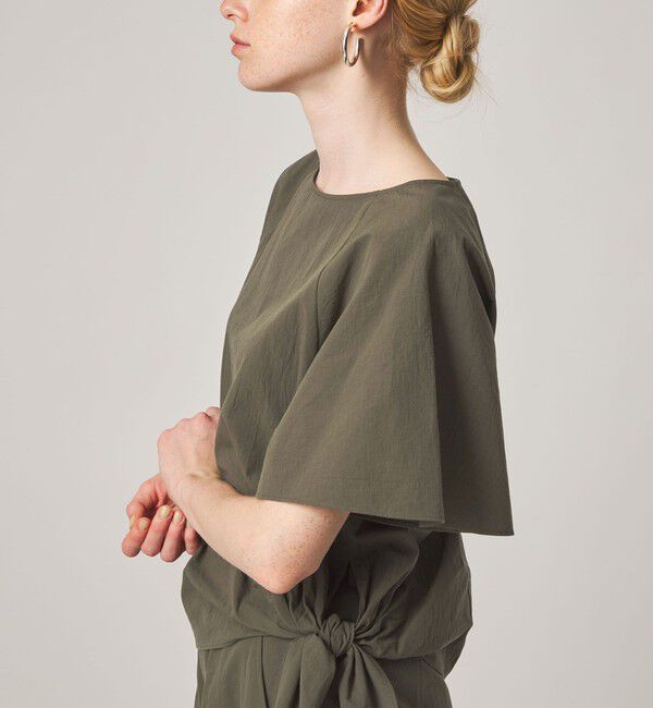 STEVEN ALAN「＜Steven Alan＞コットン タイ ブラウス」|シャツ・ブラウス|