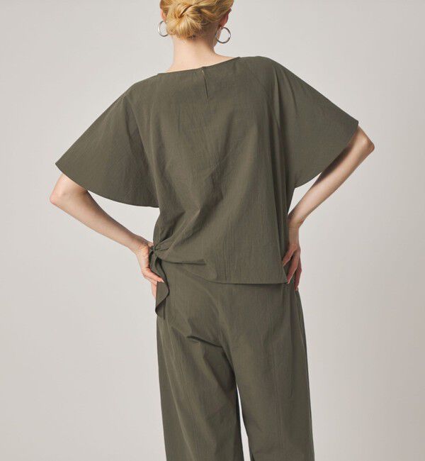 STEVEN ALAN「＜Steven Alan＞コットン タイ ブラウス」|シャツ・ブラウス|