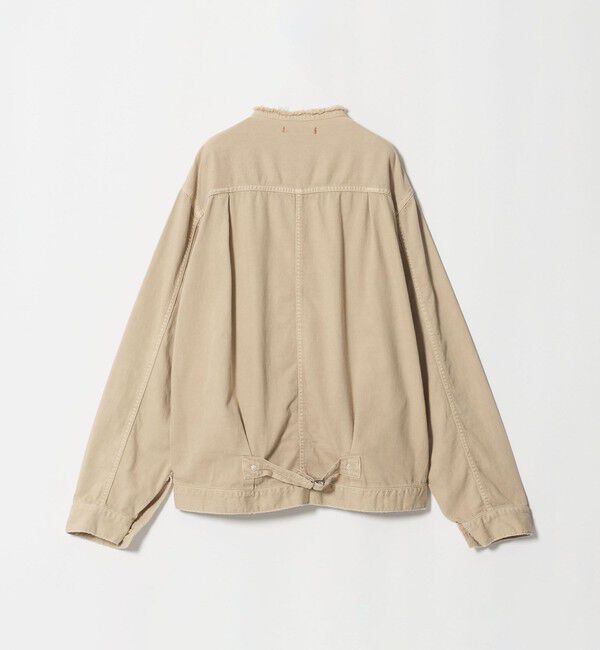 BEAUTY&YOUTH UNITED ARROWS「【別注】＜NEEDBY heritage＞デニム ジャケット/ベージュ」|デニムジャケット|