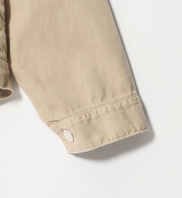 BEAUTY&YOUTH UNITED ARROWS「【別注】＜NEEDBY heritage＞デニム ジャケット/ベージュ」|デニムジャケット|