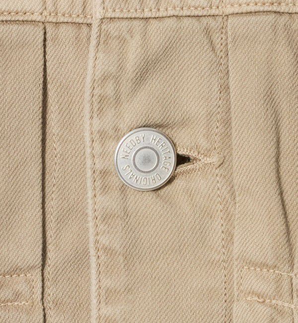 BEAUTY&YOUTH UNITED ARROWS「【別注】＜NEEDBY heritage＞デニム ジャケット/ベージュ」|デニムジャケット|