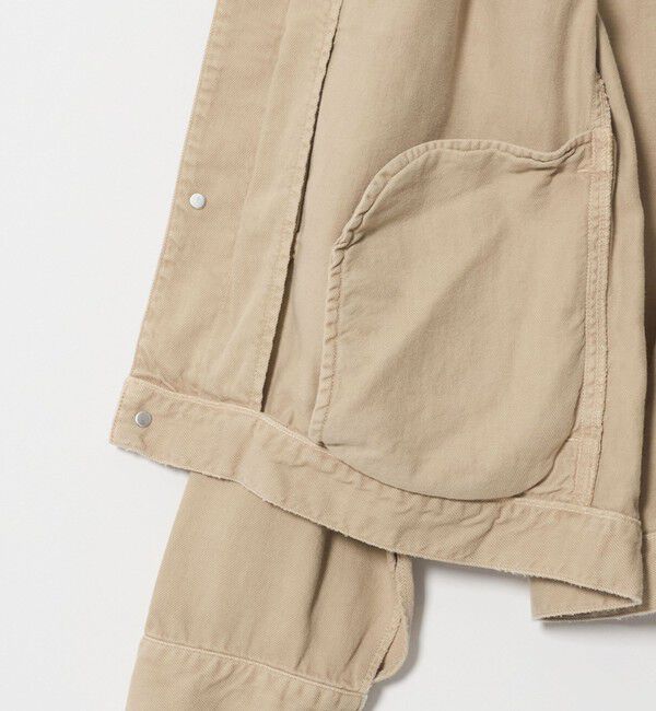 BEAUTY&YOUTH UNITED ARROWS「【別注】＜NEEDBY heritage＞デニム ジャケット/ベージュ」|デニムジャケット|