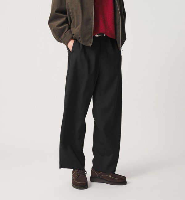 BEAUTY&YOUTH UNITED ARROWS「ダブルクロス カーブ スラックス NO.8」|チノ|