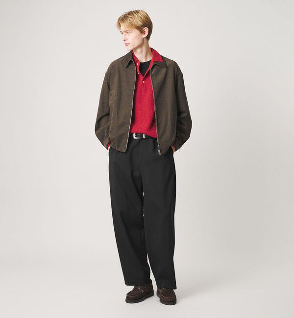 BEAUTY&YOUTH UNITED ARROWS「ダブルクロス カーブ スラックス NO.8」|チノ|