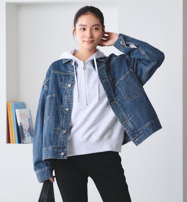 BEAUTY&YOUTH UNITED ARROWS「【WEB限定】ルーズ デニムジャケット」|デニムジャケット|