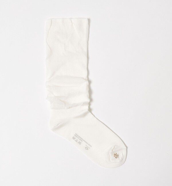 BEAUTY&YOUTH UNITED ARROWS「＜MARCOMONDE＞コットン ソフト ルーズソックス」|ソックス|WHITE