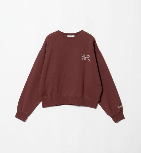 BEAUTY&YOUTH UNITED ARROWS「コットン裏毛 ロゴスウェット プルオーバー」|スウェット・ジャージ|MD.BROWN