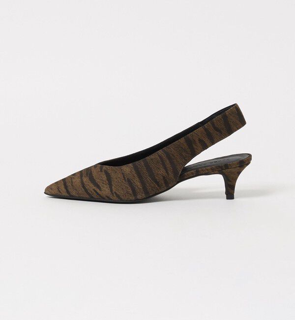 BEAUTY&YOUTH UNITED ARROWS「＜CORSO ROMA 9＞ゼブラ ポインテッド バックストラップ ミュール」|サンダル|