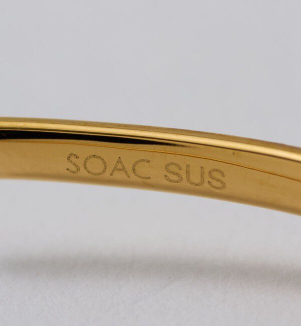 BEAUTY&YOUTH UNITED ARROWS「＜SOAC＞Pond プレート バングル」|ブレスレット・バングル|