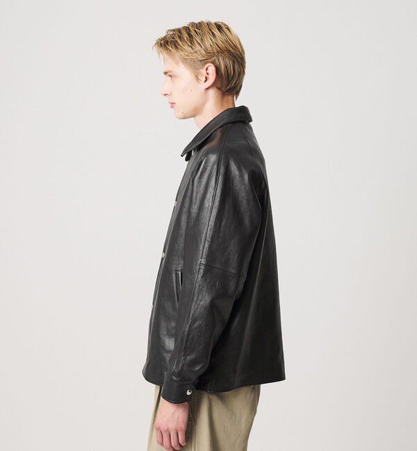 BEAUTY&YOUTH UNITED ARROWS「セミベジタブル レザー ラグラン ブルゾン」|その他|