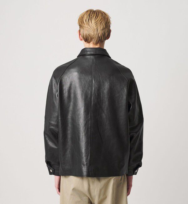 BEAUTY&YOUTH UNITED ARROWS「セミベジタブル レザー ラグラン ブルゾン」|その他|