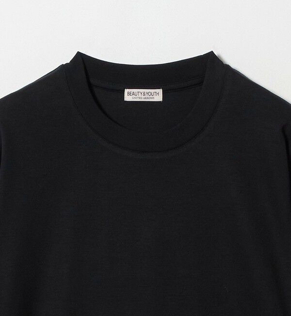 BEAUTY&YOUTH UNITED ARROWS「デオドラント プラチナ ポンチ クルーネック カットソー 抗菌防臭」|Tシャツ・カットソー|