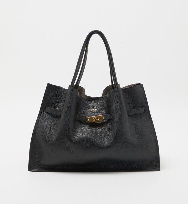 BEAUTY&YOUTH UNITED ARROWS「＜VIOLAd&rsquo;ORO＞TRERO レザー トートバッグ L」|トートバッグ|BLACK