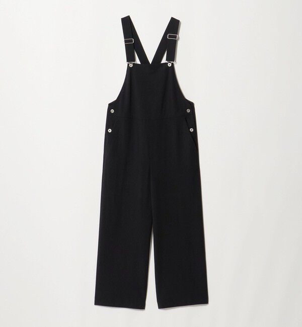 BEAUTY&YOUTH UNITED ARROWS「毛ブレンド オーバーオール」|オールインワン|BLACK