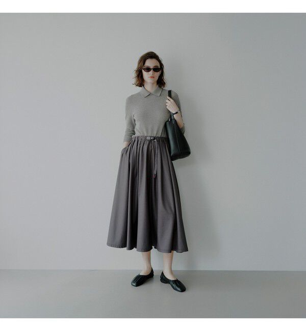 BEAMS SELECTION for WOMEN「【別注】Gramicci  / ギャバ ロングスカート」|スカート|