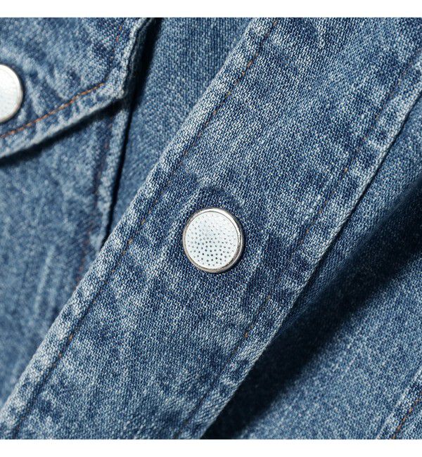 BEAMS SELECTION for WOMEN「orSlow / デニム ウエスタン シャツ」|シャツ・ブラウス|