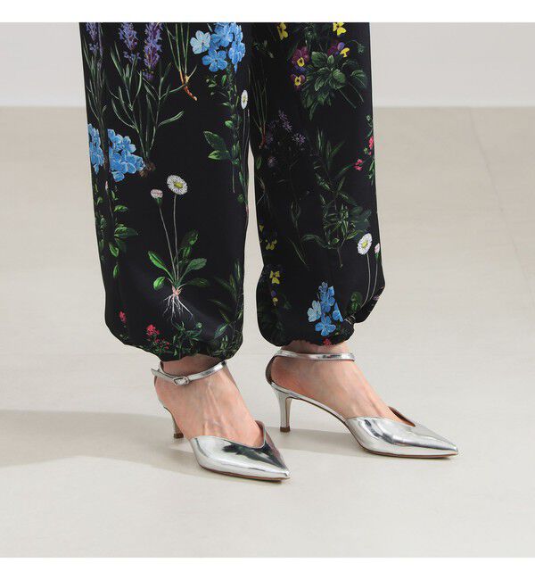 BEAMS SELECTION for WOMEN「TICCA / フラワー プリント パンツ」|チノ|