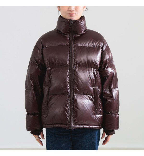 Demi-Luxe BEAMS 「【別注】エディター坪田あさみ &times; WOOLRICH &times; Demi-Luxe BEAMS / パッカブル コクーン ダウンブルゾン」|ダウン|