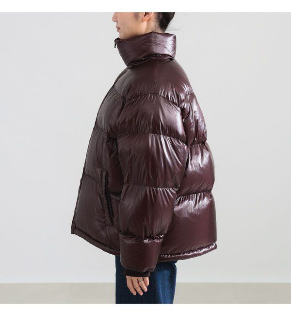 Demi-Luxe BEAMS 「【別注】エディター坪田あさみ &times; WOOLRICH &times; Demi-Luxe BEAMS / パッカブル コクーン ダウンブルゾン」|ダウン|