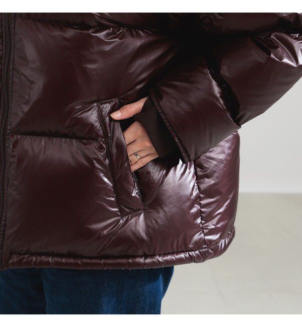 Demi-Luxe BEAMS 「【別注】エディター坪田あさみ &times; WOOLRICH &times; Demi-Luxe BEAMS / パッカブル コクーン ダウンブルゾン」|ダウン|