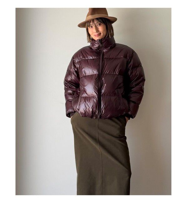 Demi-Luxe BEAMS 「【別注】エディター坪田あさみ &times; WOOLRICH &times; Demi-Luxe BEAMS / パッカブル コクーン ダウンブルゾン」|ダウン|