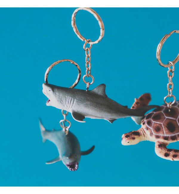 bPr BEAMS「Science and Nature / Animal Keyring」|キーケース|SHARK