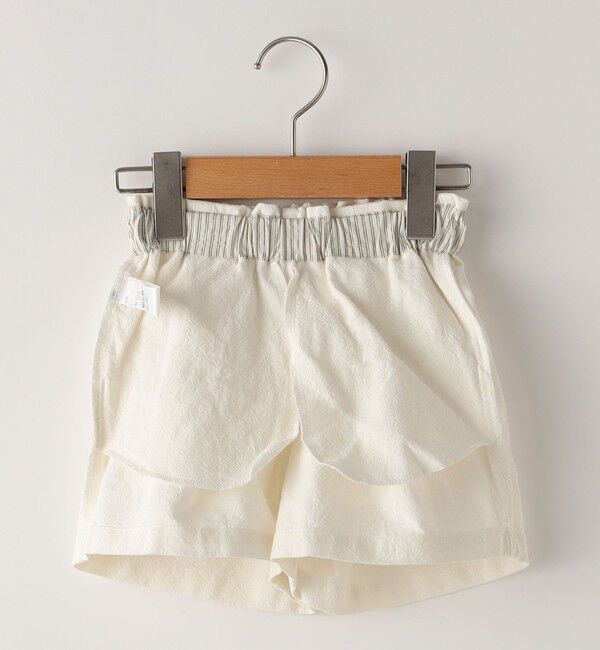 SHIPS KIDS「SHIPS KIDS:80～90cm / タック ショート パンツ」|その他|