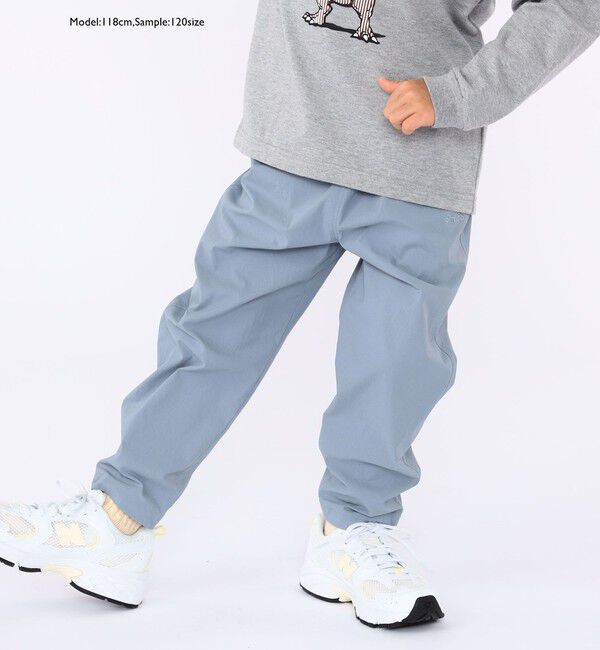 SHIPS KIDS「SHIPS KIDS:100～130cm /〈UVカット〉ナイロン ストレッチ パンツ」|チノ|
