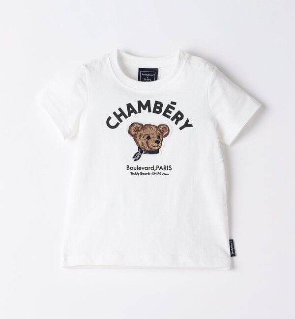 SHIPS Colors 「SHIPS Colors:80～150cm / TeddyBear(R) プリント&ステッチ TEE◇」|Tシャツ・カットソー|