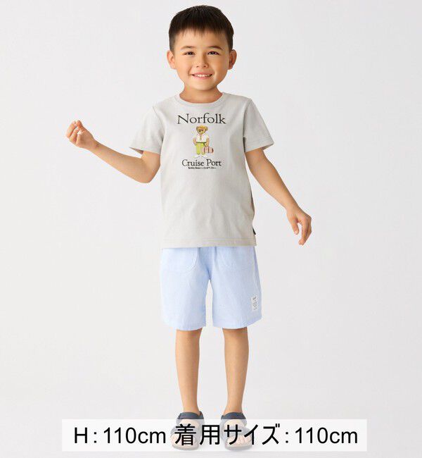 SHIPS Colors 「SHIPS Colors:80～150cm / TeddyBear(R) プリント&ステッチ TEE◇」|Tシャツ・カットソー|