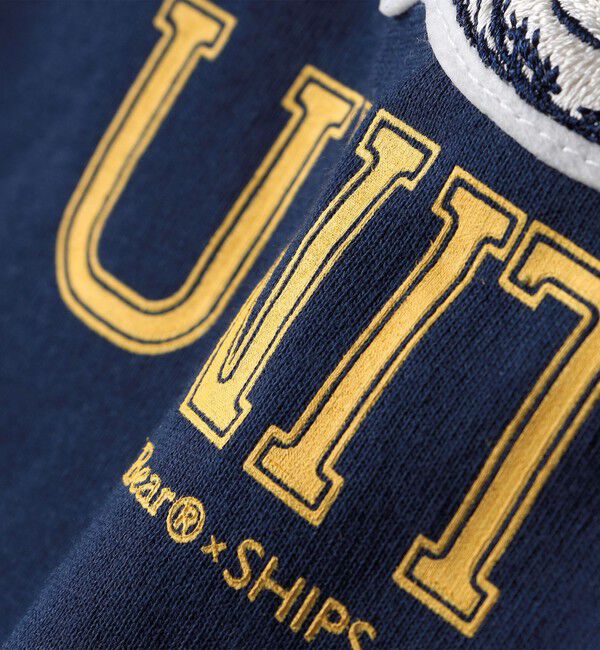 SHIPS Colors 「SHIPS Colors:80～150cm / TeddyBear(R) プリント&ステッチ TEE◇」|Tシャツ・カットソー|