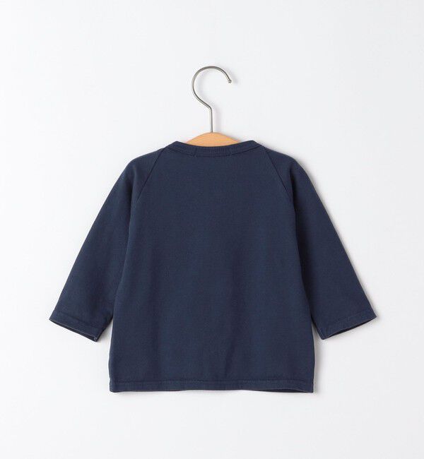SHIPS KIDS「SHIPS KIDS:80cm / ベビー ロングスリーブ スタイ セット」|ギフトセット|