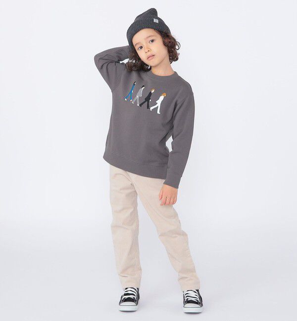 SHIPS KIDS「SHIPS KIDS:100～130cm / ストレッチ コーデュロイ 5ポケット パンツ」|チノ|
