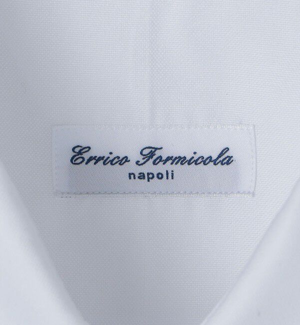SHIPS「【SHIPS別注】Errico Formicola: DALIO オックスフォード ソリッド シャツ」|シャツ・ブラウス|