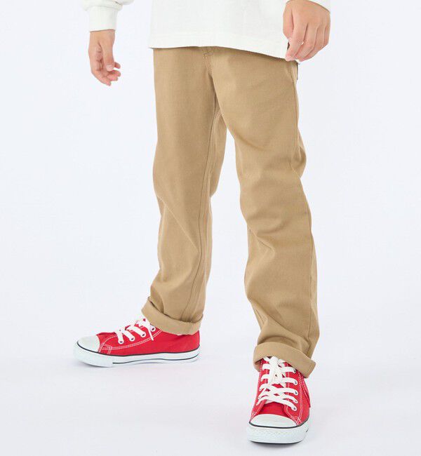 SHIPS KIDS「SHIPS KIDS:100～130cm / ストレート チノ パンツ」|チノ|