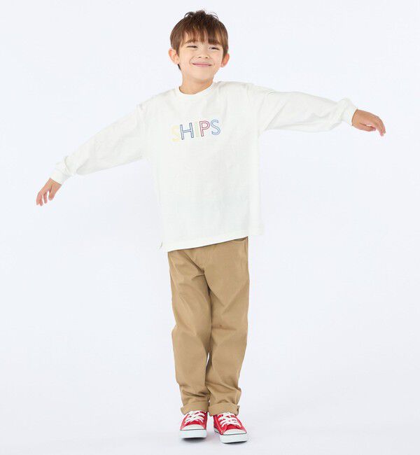 SHIPS KIDS「SHIPS KIDS:100～130cm / ストレート チノ パンツ」|チノ|