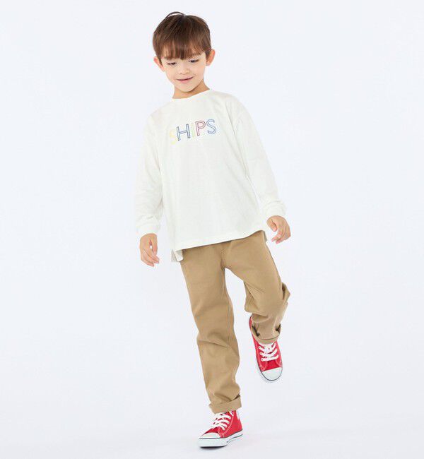SHIPS KIDS「SHIPS KIDS:100～130cm / ストレート チノ パンツ」|チノ|