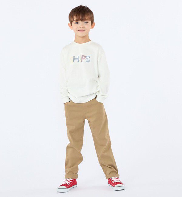 SHIPS KIDS「SHIPS KIDS:100～130cm / ストレート チノ パンツ」|チノ|